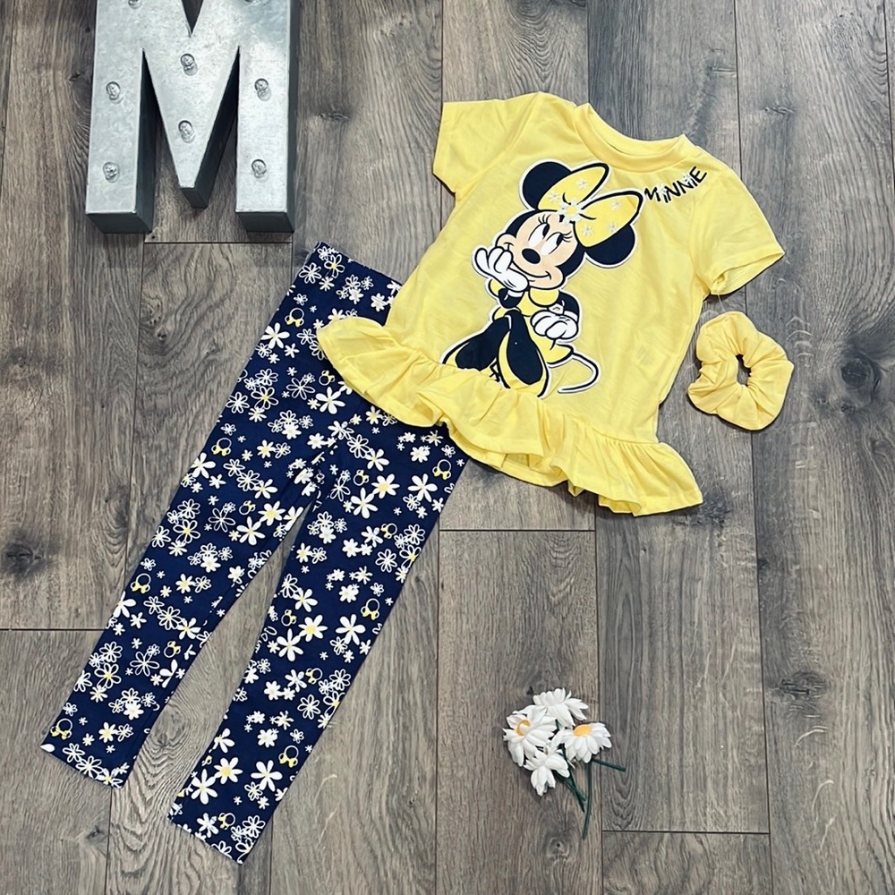 Disney Minnie Mouse 3 Piece Outfit Set